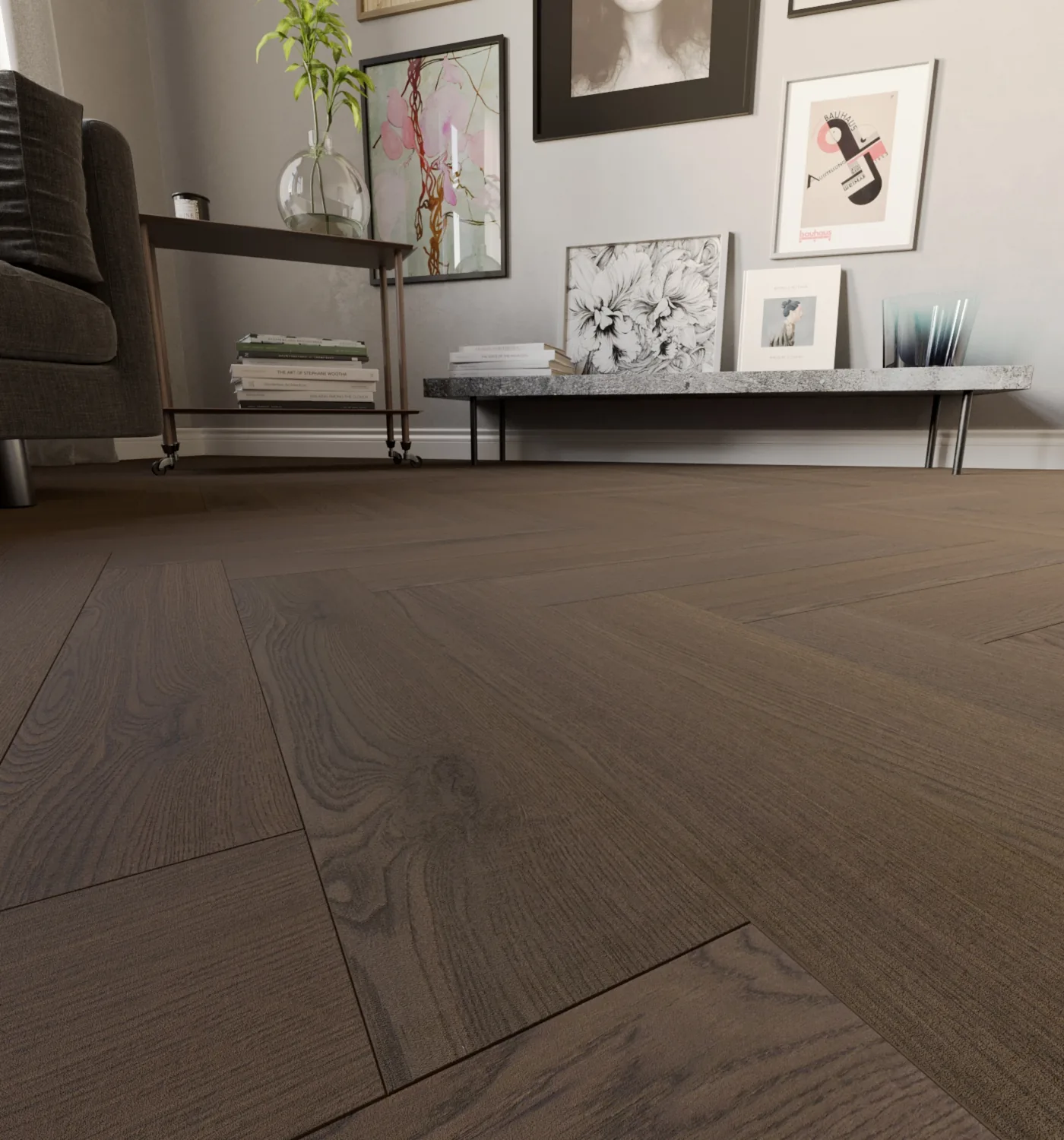 Roma Herringbone flooring