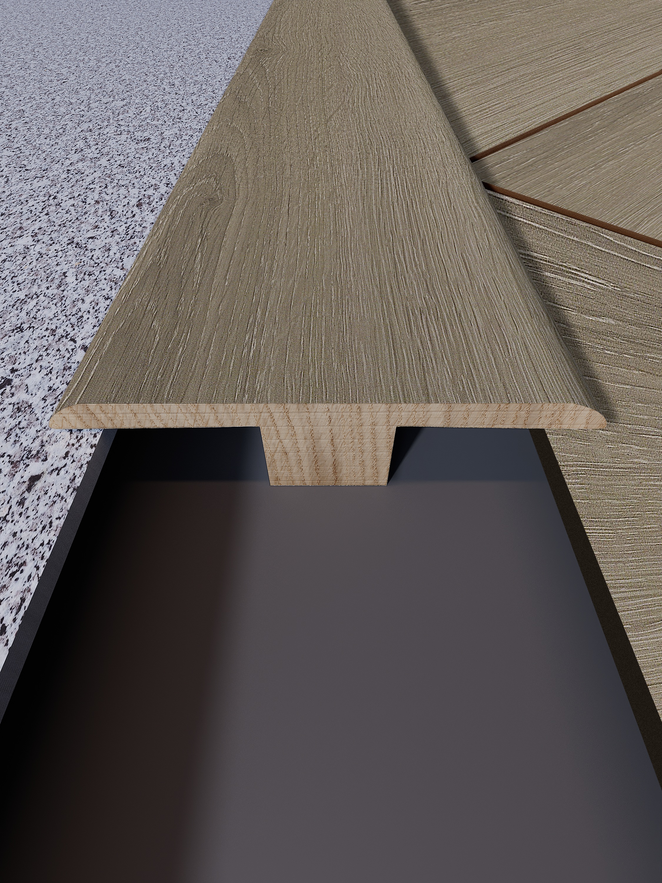 T-Molding Grey White